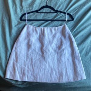 Vintage Michael Kors white linen skirt